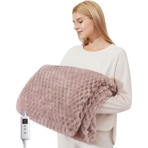 Manta Eléctrica Calefactable GarveeHome, Suave y Acogedora, 50 x 60 Pulgadas, 6 Niveles de Calefacción, Apagado Automático en 9 Horas - Product Image 1