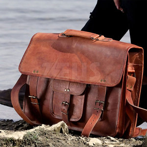 Sacs à main en cuir véritable couleur personnalisée 2026, sacs de voyage d'affaires pour hommes, prix de gros - Product Image 6
