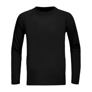 Unisex Full Sleeve Breathable Rash Guard Light Gray Quick Dry Polyester Adult <b>Swim</b> Surf Sports <b>Shirt</b> UPF50+ Sublimation Printed - Product Image 2