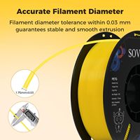 Filamen PETG Kecepatan Tinggi 1.75mm Grosir Massal 10KG 20KG Karton Aliran Tinggi untuk Printer 3D Voron Klipper Farm