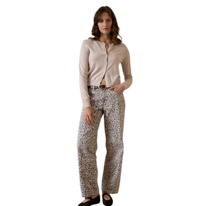 Cárdigan Clásico de Mujer en Lana Merino y Seda, Transpirable, Suave, con Botones al Frente, Manga Larga, para Usar Todo el Año - Product Image 3