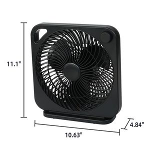 Ventilateur de table portable 16 pouces à 3 vitesses avec commande mécanique USB, modèle noir FN2006BK - Product Image 2