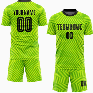 Conjuntos de Uniformes de Fútbol Personalizados de Poliéster Transpirable para Hombre, Conjuntos de Camisetas de Fútbol, Conjuntos de Equipaciones de Fútbol - Product Image 5