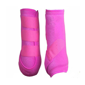 Botas Protectoras para Patas de Caballo, Medicina Deportiva, Botas de Neopreno Transpirables y Ligeras para Carreras Ecuestres - Product Image 1