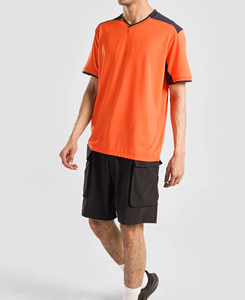 Maillot de football américain imprimé grande taille, personnalisé avec broderie et motif uni - Product Image 4