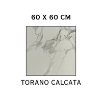 Carrelage en porcelaine émaillée super polie 600 x 600 mm, effet marbre, pour salle d'attente, bureau, bâtiment commercial