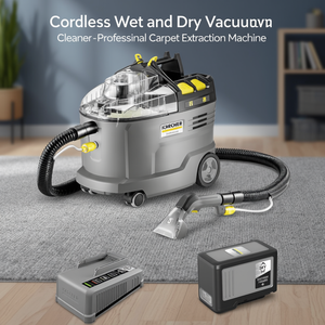 Aspirateur sans fil eau et poussière - Machine professionnelle d'extraction de tapis - Product Image 3