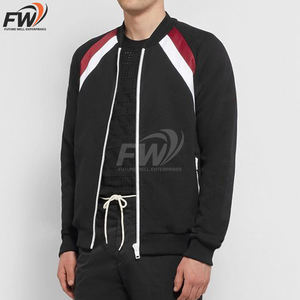 Chaqueta Varsity Personalizada con Logotipo, de Alta Calidad, Cuello Alto Formal, Impermeable y Transpirable para Hombre - Product Image 4