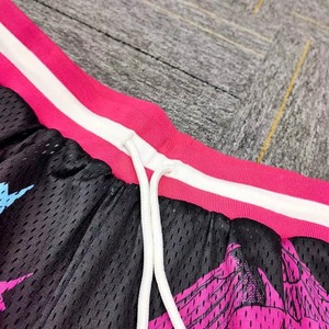 Pantalones Cortos Deportivos de Malla OEM para Hombre, Personalizados con Estampado, 100% Algodón, Transpirables, Ligeros, para Entrenamiento en el Gimnasio - Product Image 4