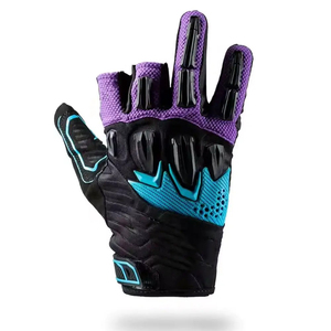 Gants tactiques en cuir à doigts complets pour hommes, accessoires de chasse, vêtements de sport, entraînement en salle de sport, équitation - Product Image 4