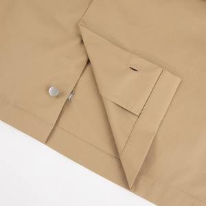 Chemise de travail cargo pour homme, sur mesure, de qualité supérieure, 100% coton sergé, manches courtes, anti-plis, décontractée, avec poches, pour la saison d'automne - Product Image 5