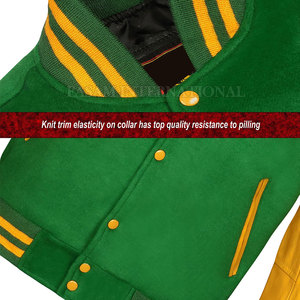 Oem Service Wholesale <b>Men</b> Letterman Winter <b>Jacket</b> New Arrival Private Label <b>Men</b> Letterman <b>Jacket</b> - Product Image 5