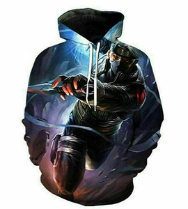 Men Women Hoodies Sweater 3D NARUT0 Hooded Coats <b>Jackets</b> Cosplay Sweatshirts 100% Cotton <b>Fleece</b> <b>Lined</b> Winter - Product Image 3