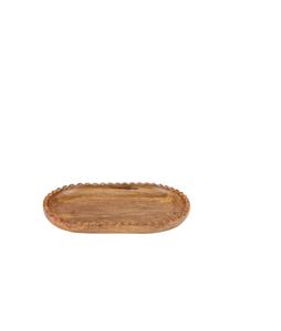 Tazón de Madera Artesanal Premium para Servir Ensaladas y Frutas, Acabado Natural, Duradero, Ecológico, Decoración para el Hogar - Product Image 1