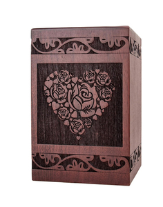 โกศไม้ทำมือสไตล์อเมริกันสำหรับเผาศพ โกศศพสำหรับผู้ใหญ่ชายหญิงแบบทันสมัย ขายส่ง - Product Image 1