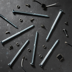 Tornillos para Madera de Acero al Carbono Clase 4 PDC - Cabeza Plana, Rosca Gruesa, Acabado Óxido Negro, Modelo 2 - Product Image 4