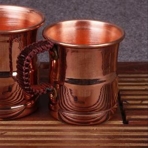 Copper <b>Mug</b> for Cold Beverage Serving Durable Handmade Drinking Cup for Home Bar Decoration - Product Image 3