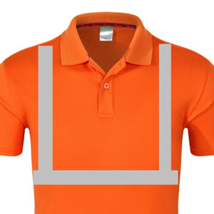 Customized Logo Wholesale Security <b>Construction</b> Shirts Clothing Reflective Polo Safety T-Shirt for Work Uniforms - Product Image 6