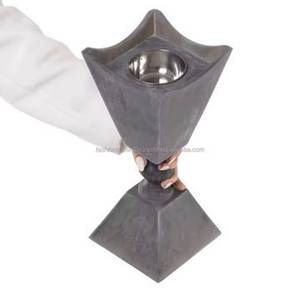 Juego de Quemadores de Incienso Metálicos Negros, Difusor Aromático con Tapa y Pinzas para Uso en Aromaterapia, para Todas las Estaciones, 100% Natural y Ecológico - Product Image 5