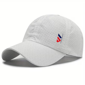 Gorra de Béisbol Personalizada con Corte Láser Perforado, 6 Paneles, Visera de Poliéster Transpirable para Deportes y Viajes, Logotipo Personalizado OEM - Product Image 3