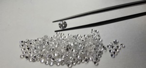 Diamants de laboratoire brillants de haute qualité 1,90 mm 1,99 mm DEF VVS VS, pierres de mêlée lâches polies d'excellente qualité 1 carat R&K GEMS pour - Product Image 6