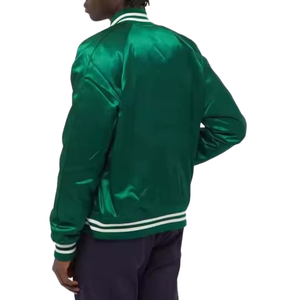 Chaqueta Universitaria Deportiva Personalizada con Logotipo del Equipo y Nombre del Club, Chaqueta Universitaria de Béisbol con Letras Bordadas, 100% Poliéster Satinado - Product Image 4
