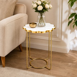 Mesa de Centro Moderna de Aluminio para Hogares de Lujo, Restaurantes, Cafés y Colecciones de Muebles Contemporáneos - Product Image 1