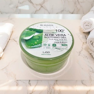 Gel d'aloe vera hydratant et rafraîchissant 300 ml, cosmétique multi-usages pour peaux sèches et sensibles - Product Image 1