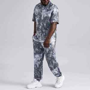 Ensembles de survêtements d'été à motifs unis pour hommes – Vente en gros – Offres spéciales - Product Image 4