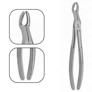 Kit de 9 Piezas para Extracción Dental Manual y Cirugía Oral, Elevadores y Pinzas de Acero Inoxidable de Grado Alemán, Autoclavables y Plegables - Product Image 3