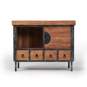 ตู้ครัวอเนกประสงค์ปรับแต่งได้ทันสมัยสำหรับเก็บอาหารผักสำหรับห้องนั่งเล่นบ้านฟาร์มโรงแรม - Product Image 1