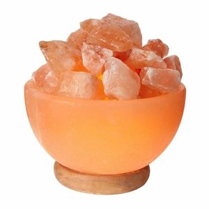 Lámpara de Sal Rosa del Himalaya Portátil Hecha a Mano, Cristal Natural, Decorativa, para Hogar, Spa, Relajación, Luz Cálida - Product Image 2