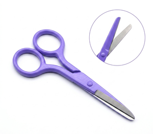 Tijeras de Bolsillo para Enfermería de Alta Calidad, 1 Pieza, 4.25'', Color Morado, Acero Inoxidable, Productos de Salón, Aprobadas por la CE - Product Image 1