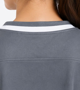 Women Ice Hockey Jersey Digital Print Women's Full Sleeve Quick-Dry Ice Hockey Jerseys Women's V-Neck Ice Shirt - Product Image 5