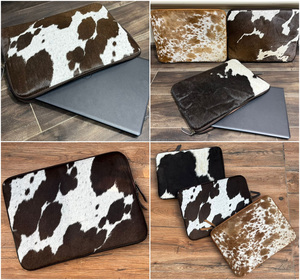 2025 премиум-класса из воловьей кожи многофункциональная сумка на молнии для ноутбука натуральная кожа настраиваемый 15,6 "Сумка для ноутбука и защитный чехол - Product Image 4