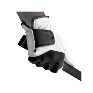 Gants de golf hybrides personnalisés avec logo OEM, en cuir véritable, paume renforcée, élastiques, imperméables, légers, matière extensible 4 directions - Product Image 6
