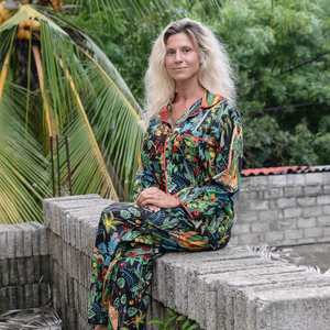 Mayorista de Conjuntos de Pijamas de Algodón Puro, Ropa de Dormir Suave de Algodón, Regalo para Ella, Pijamas para Damas de Honor, Ropa de Estar por Casa - Product Image 1