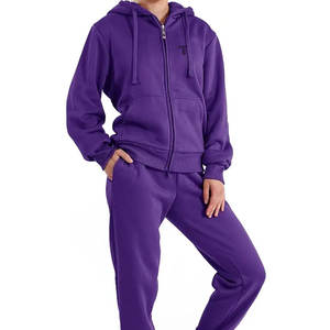 Streetwear d'hiver pour hommes, nouveau style de sweat à capuche en coton évasé, ensemble de jogging, survêtements de course à motif solide, meilleures ventes - Product Image 4