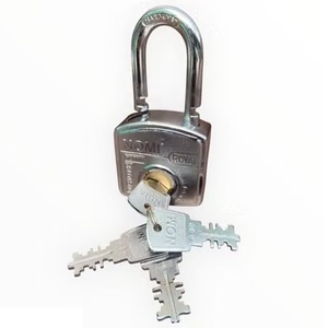 Laminated Brass Gold-Plated Traditional <b>Bookmark</b> with Key Lock Keyed Alike for Business Gifts - Product Image 2