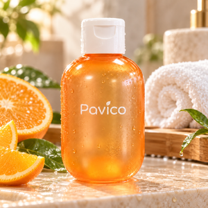 Bouteille cosmétique en PET, ronde, givrée, avec bouchon à clapet, fabricant d'emballages pour soins personnels au Vietnam - Product Image 6