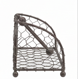 Porta servilletas rústico de hierro, marco de alambre vintage para mesa, soporte resistente para pañuelos, para decoración del hogar y servicio en restaurantes - Product Image 5