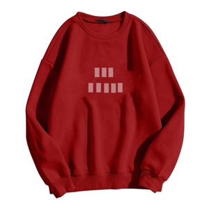 เสื้อสเวตเชิ้ตผู้หญิงไซส์ใหญ่คุณภาพสูง ผ้าฝ้ายถัก ระบายอากาศได้ดี เสื้อคลุมลำลองสำหรับฤดูหนาว รับสกรีนโลโก้ - Product Image 1