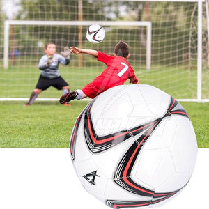 Balón de fútbol cosido a máquina de primera calidad para sesiones de entrenamiento y práctica en equipo con construcción duradera - Product Image 6