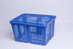 Cestas de almacenamiento de plástico duraderas con tapas para la organización del hogar y la Oficina - Product Image 4