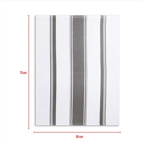 Paño de Cocina de Diseño Moderno, Suave y de Primera Calidad, 100% Algodón, Diseño a Rayas, Teñido con Hilo, de la India - Product Image 5