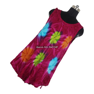Boho Hippie Summer Beach Wear <b>Sun</b> <b>Dress</b> Women Casual Tie Dye Long <b>Maxi</b> Clothing Attractive Tie Dye Long Open <b>Maxi</b> <b>Dress</b> - Product Image 4