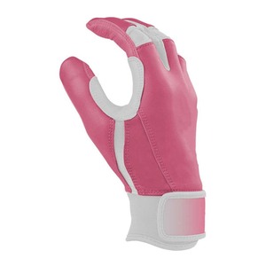 Gants de frappe en cuir rose avec paume rembourrée et fermeture auto-agrippante pour l'entraînement, unisexe adulte - Product Image 2
