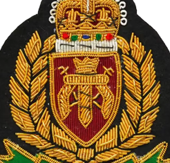 Wholesale High Quality Washable Lace Solid Custom Handmade Embroidery Bullion Wire <b>Pin</b> <b>Badges</b> Eco-Friendly Nickel-Free Luxury - Product Image 6