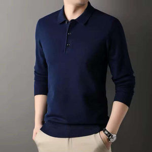 <b>Men's</b> Long Sleeve for Shirt Slim Fit Solid Color Soft <b>Stretch</b> Breathable Lightweight Casual Daily Wear Anti - Product Image 1