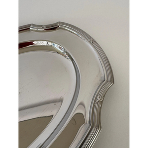 Luxury Stainless Steel Serving Trays Platter <b>Shiny</b> Polished Table <b>Top</b> Decorative Galvanized Metal for Hotel Decoration and Gift - Product Image 6